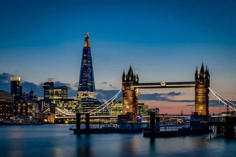 A picture of London's skyline